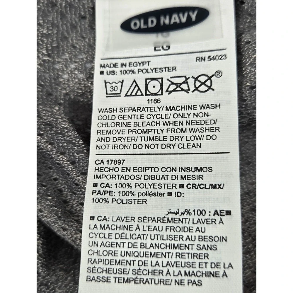 OLD NAVY Swim Trunks XL Red Crabs Nautical Mesh Pockets Elastic Tie Waist NEW
